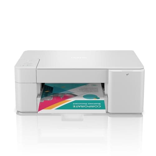 Image of Brother DCP-J1200WE - 3-in-1 Multifunction Printer - Colour Inkjet - Free 6-Month ECOPRO Print Subscription - Wi-Fi - Up to 16 Pages/Minute