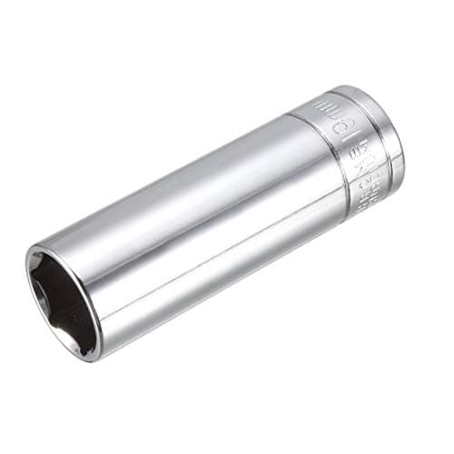 Image of sourcing map 1/2 Inch Drive 19mm 6-Point Deep Socket, Metric, Cr-V, 78mm Length