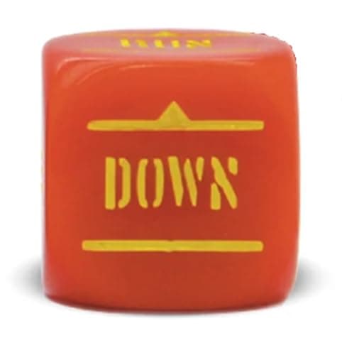 Image of Bolt Action Order Dice (Single) by Warlord Games (Red)