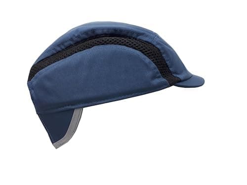 Image of Centurion Safety Products – AirPro Bump Cap with Short Peak - Elastic Strap Blue