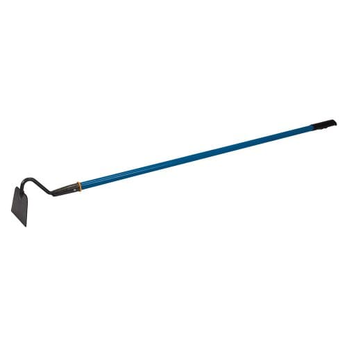 Image of 1350mm Pressed Steel Draw Hoe – Soil/Earth Gardening Sowing Cultivating Turning & Weeding Tool – Long Handle Lightweight & Strong | Comfortable Grip | 150mm Wide Edge