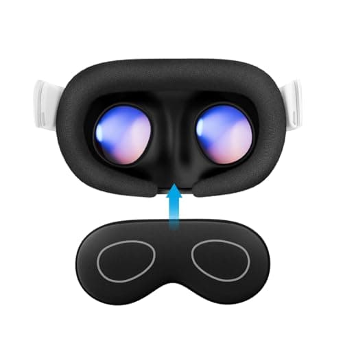 Image of AMVR Lens Protector Cover Compatible with Meta Quest 3s, Quest 3/2/1, Vision Pro, Valve Index, Rift S and Pico 4, Protects Lens from Sunlight, Scratches and Dust