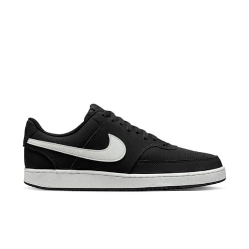 Image of NIKE Court Vision Low Premium Sneakers Men Black White