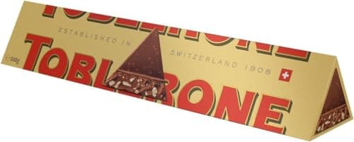 Image of Premium Swiss Chocolate Bar - Best gift for Friends & Family for Any occasion (Toblerone Milk Chocolate Bar 340g)
