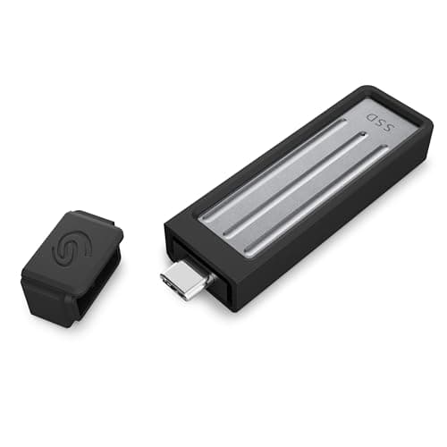 Image of Seagate Ultra Compact 2TB SSD extern, 1000MB/s, USB 3.1 Typ C, Data Rescue Service (STMX2000400)