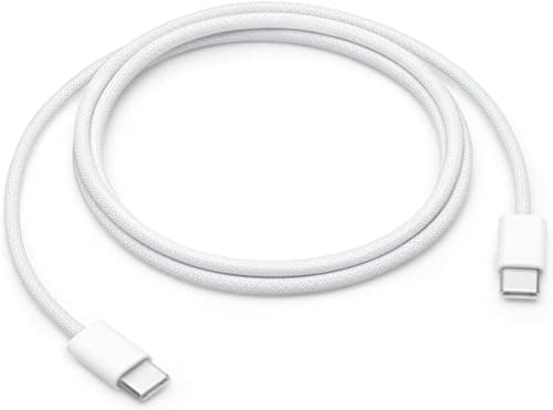 Image of USB-C Woven Charging Cable for Apple Devices, 60W Fast Charging for iPhone 16/15 Series, iPad Pro/Air, MacBook (1m)