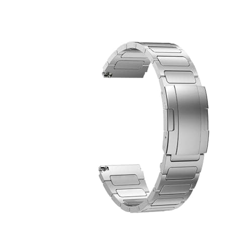 Image of 22mm metal titanium strap suitable fit for Xiaomi Watch S2 S1 Pro/Color2/for Huawei WATCH4 bracelet(Silver 1,For Xiaomi Watch S1)