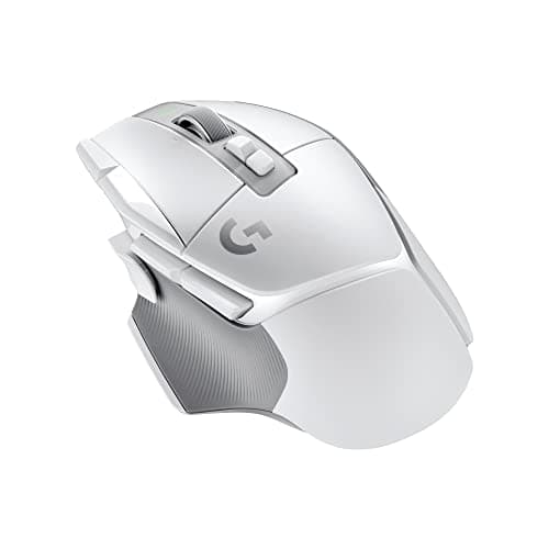 Image of Logitech G G502 X LIGHTSPEED Wireless Gaming Mouse - Optical mouse with LIGHTFORCE hybrid optical-mechanical switches, HERO 25K gaming sensor, compatible with PC - macOS/Windows - White