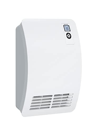Image of STIEBEL ELTRON Wall mounted electric fan heater CK 20 Premium for about 20 sqm, aluminium, LED, 7-day + 120-minute timer, frost+overheating protection, open window detection, Lot 20 compliant, 237835