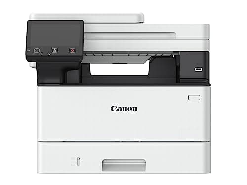 Image of Canon i-SENSYS MF463dw 3-in-1 Wireless Mono Laser Printer - A4 Print, Copy, Scan - 40ppm Print speed, 100ipm Scan Speed - 2-Sided ADF - LCD Touchscreen - Secure & Sustainable - Office Printer