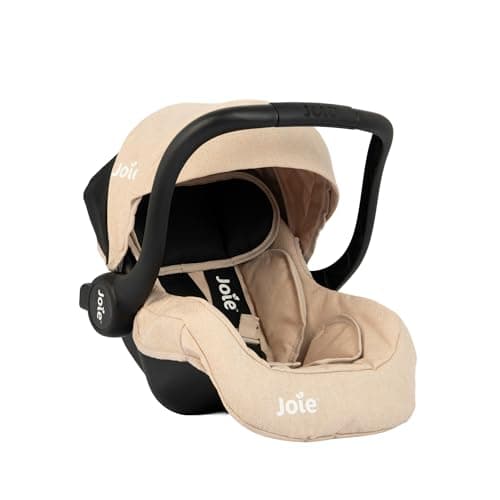 Image of Joie Junior I-Gemm Dolls Car Seat In Stone | Comfort Carry Along Chair | Baby Doll Travel Car Seat With Storage | Integrated Strap Fits Dolls up to 45cm | Prams, Pushchairs and Dolls Accessories | 3+