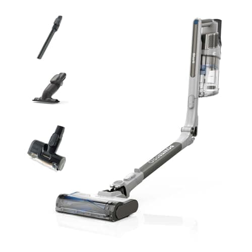Image of Shark PowerPro Pet Cordless Stick Vacuum Cleaner, Lightweight, Floor Detect Technology, Anti-Hair Wrap Technology, Anti-Allergen Complete Seal, Flexible, Handheld mode, Java Metallic, IZ380UKT
