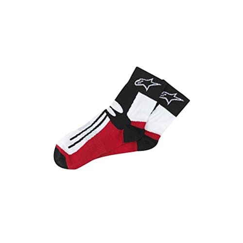 Image of Alpinestars Racing Road Short Socks, black/red, L/2XL