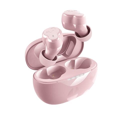 Image of Fresh 'n Rebel Twins Breez, True Wireless In-ear Bluetooth Earbuds, Ultra Compact, Convenient calling, Bluetooth 5.4, Clickable button control, 30 hours Playtime (Pastel Pink)