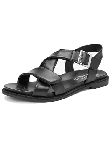 Image of ARA Women's Elba Sandal, Black, 7 UK