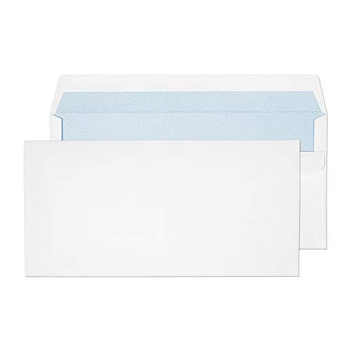 Image of Blake Purely Everyday DL 110 x 220 mm 90 gsm Wallet Self Seal Envelopes (13882) White - Pack of 500