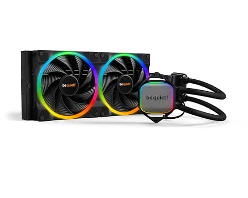 Image of be quiet! Pure Loop 2 FX 280mm CPU liquid cooler for slightly overclocked systems, 2x Light Wings 140mm PWM high-speed ARGB fans, doubly decoupled PWM pump, ARGB-PWM-Hub, easy-to-access refill port