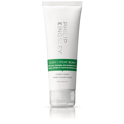 Image of Philip Kingsley | Flaky/Itchy Scalp Conditioner | Anti-Dandruff Conditioner For Flaky, Itchy, Dry and/or Oily Scalps | Cleansing Scalp Care | Hydrates, Soothes, Calms and Detangles | 75ml
