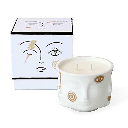 Image of Jonathan Adler Gilded Muse Candle, White and Gold