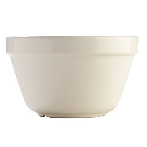 Image of Mason Cash Original White Traditional Stoneware Pudding Basin, 17 cm