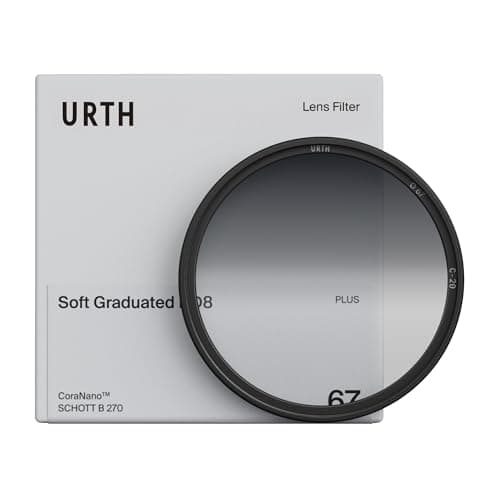 Image of Urth 82mm Soft Graduated ND8 Lens Filter (Plus+) — 3-Stop, Ultra-Slim 20-Layer Nano-Coated Soft Grad Neutral Density Camera Lens Exposure Balance Filter