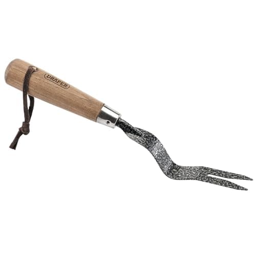 Image of Draper 14315 Carbon Steel Hand Trowel with Ash Handle - Brown, 27.8x3.1x4.2 cm