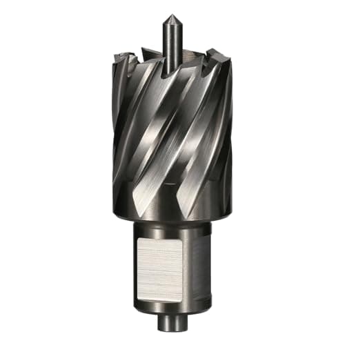 Image of Vearter 29mm HSS Annular Cutter, 19.05mm Weldon Shank, Mag Drill Bit with Pilot Pin for Steel Plate, Aluminum, Brass, Cast iron, Stainless Steel