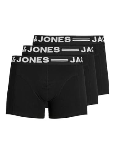 Image of JACK & JONES Male Trunks 7-Pack Trunks, Black Waistband, L