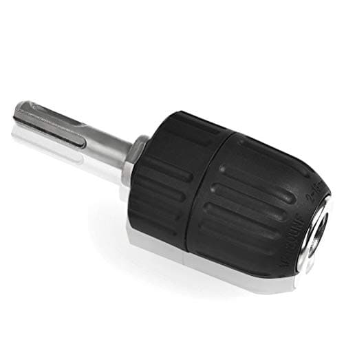 Image of BUYGOO 2-13mm Keyless Drill Chuck with 1/2’’ SDS Adapter Detachable Heavy Duty Keyless Chuck Quick Release Conversion Tool for SDS, GSB and GSR of Bosch, Electric Hand Drill, Percussion Drilling etc