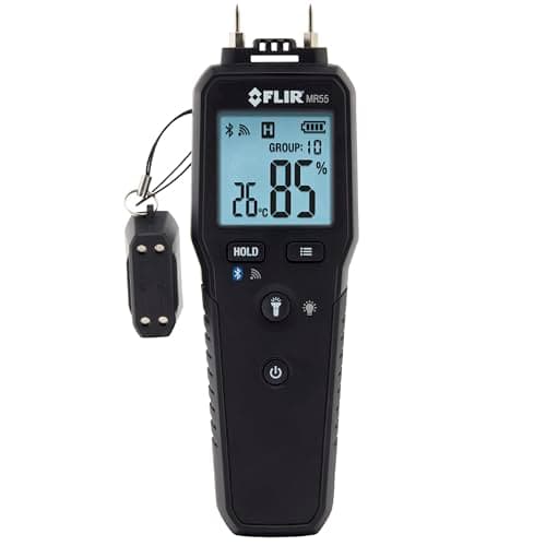 Image of FLIR MR55 - Pin Moisture Meter with Bluetooth for Instant Data Sharing via The FLIR Tools Mobile app