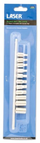 Image of Laser 3399 BA Socket Set 1/4"D 11pc