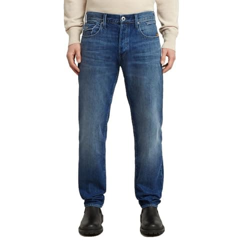 Image of G-STAR Men's Morry FWD 3D Regular Tapered Jeans, Blue (Worn in Blue Creek D26141-d788-g112), 32 W/32 L