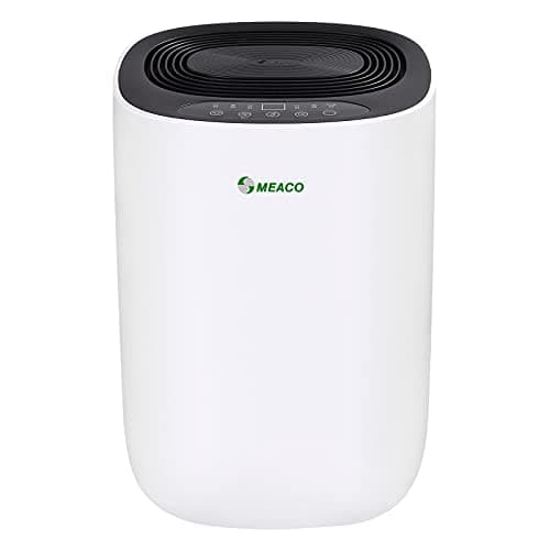 Image of Meaco MeacoDry Dehumidifier (Black) - Ultra Quiet, Energy Efficient Electric Compressor for Home - Removes Condensation & Damp, Prevents Mould