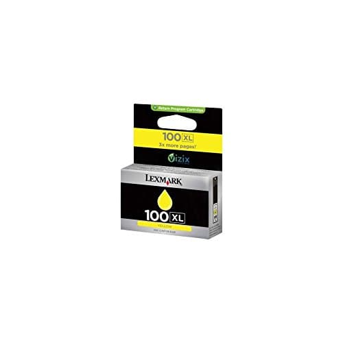 Image of Lexmark 100xl Inkjet Cartridge - Yellow