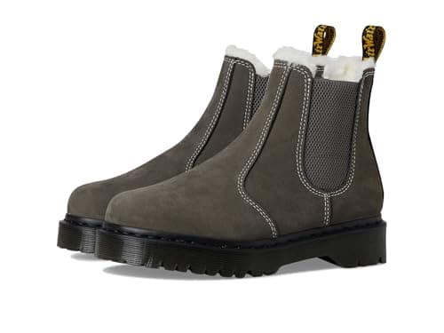 Image of Dr. Martens Women's 2976 Bex Fl Chelsea Boot, Gunmetal, 5 UK
