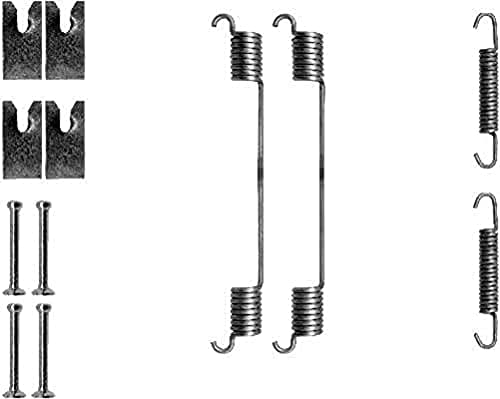 Image of HELLA 8DZ 355 200-651 Accessory Kit, brake shoes - X0120 - Brake System: Lockheed - for e.g. CITROEN / DODGE / FIAT / FORD / PEUGEOT