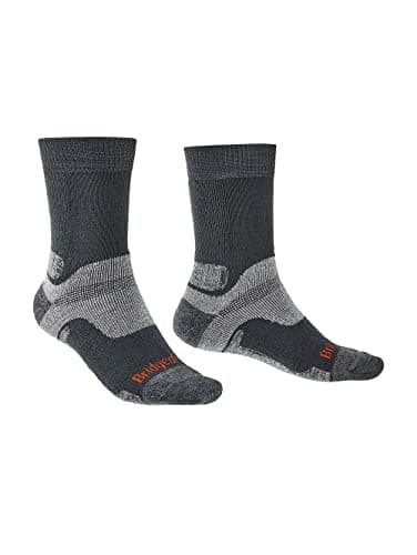 Image of Bridgedale HIKE Midweight Merino Performance Boot Original-Men's- Large-Gunmetal