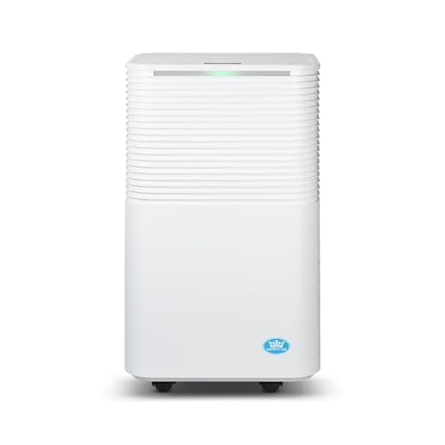 Image of Prem-I-Air 10L Compressor Dehumidifier, Adjustable Humidity, Water Full Alarm, Quiet Operation, Continuous Drain, Washable Filters, Castors, Laundry Drying Mode, For use in Home, Office and Shop.