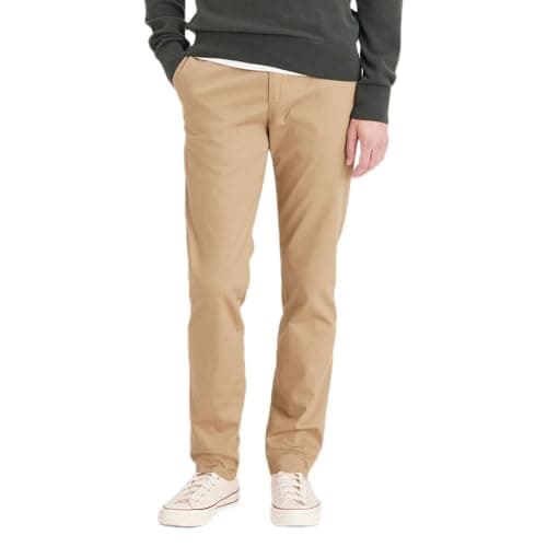 Image of Dockers Signature Chino Slim Fit Men's New British Khaki 34W / 30L