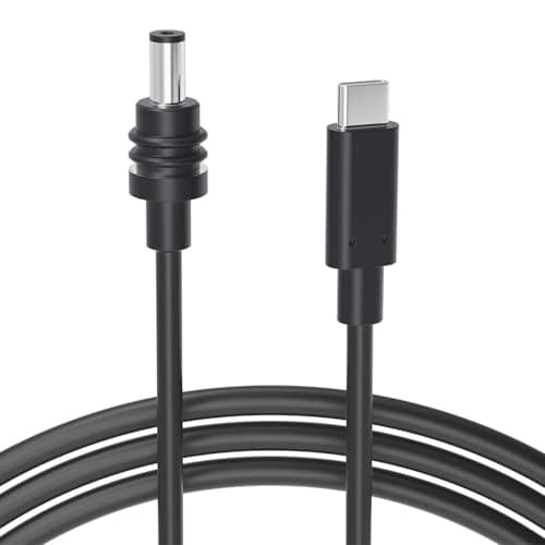 Image of Steinwhale DC to USB-C Power Cable for Starlink Mini 3M/10FT, Support PD 100W 20V/5A Input, 19AWG Cord & Waterproof Barrel Jack, Compatible with USB-C PD Power Bank Charger Power Supply
