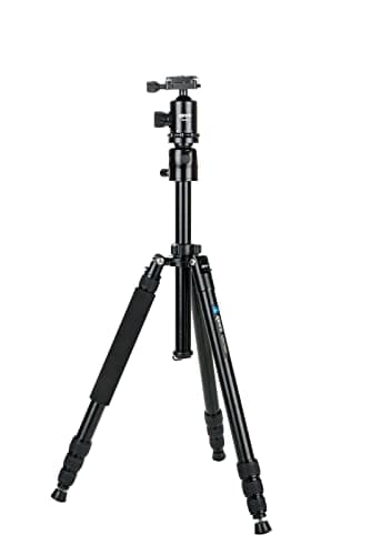 Image of Kenro Karoo TR401 Ultimate Travel Tripod/Monopod Kit in Aluminium for Professional Photography and Studio Setup - KENTR401