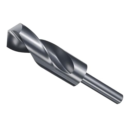 Image of METALLIXITY Drill Bit (30mm), 1/2" Reduced Shank Round 4341 High-Speed Steel 118° Bits for Drilling Holes in Thin Metal Steel Wood Plastic Aluminum DIY Project