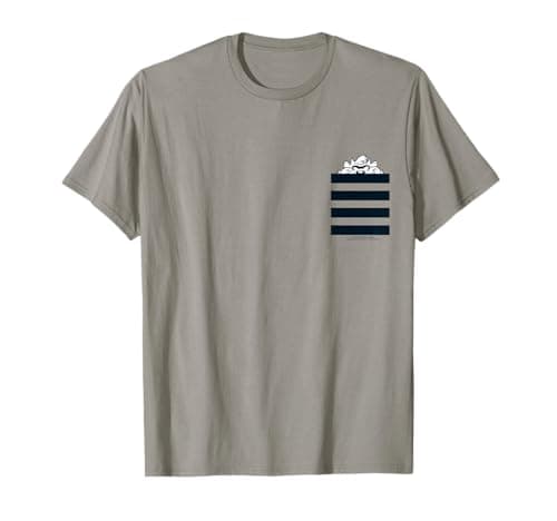 Image of Looney Tunes Taz Stripes Pocket T-Shirt