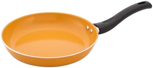 Image of Judge Ceraglide 24cm Frying Pan – Non-Stick Ceramic Coating, Easy-Clean, Induction Compatible - Yellow