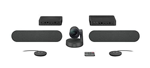 Image of Logitech Rally Ultra-HD ConferenceCam, UK Power Plug - Black
