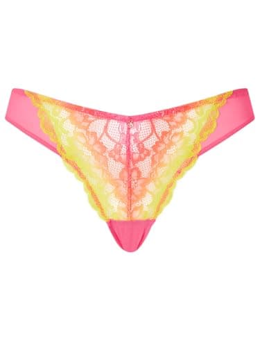 Image of Ann Summers Sexy Lace Ombre Brazilian Pink