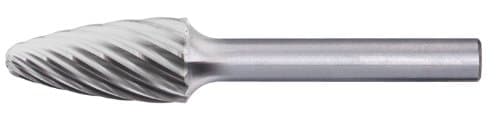 Image of Pferd 21117882 Tungsten Carbide Burr for INOX, Silver, 6/12 x 25 mm