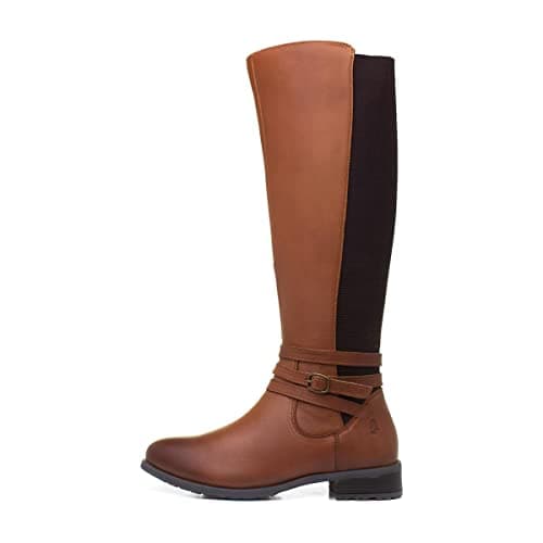 Image of Hush Puppies Womens Vanessa Mid Calf Boot, Tan, 3 UK