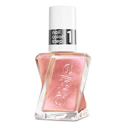 Image of Gel by essie Gel-like Nail Polish, Up to 15 Days of Wear, No UV Light, Frost Yourself Metallic Blush Pink Nail Polish, 13.5ml