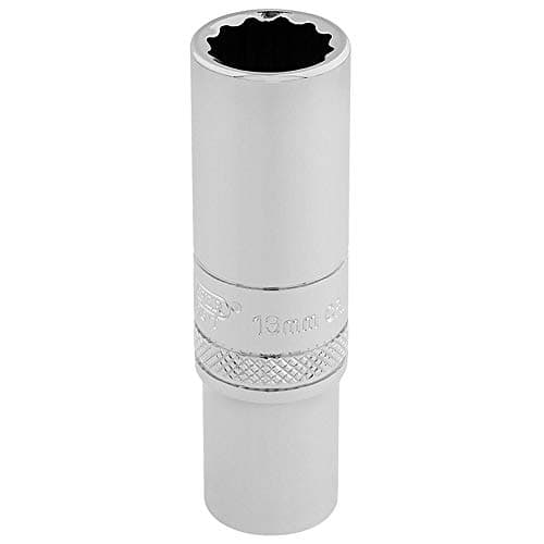 Image of Draper 32823 Metric 3/8-Inch Square Drive Hi-Torq 12-Point Deep 13 mm Socket